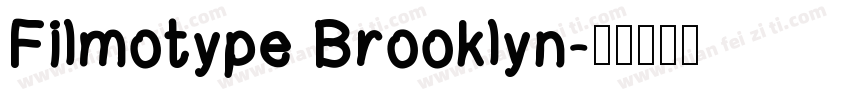 Filmotype Brooklyn字体转换